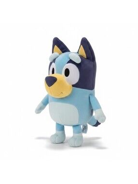 Hot Topic Bluey Plush Backpack Kids Mini Soft Plush Character Bag Light Blue